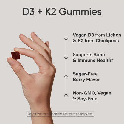 Gummy Vitamin C & D3+K2 System